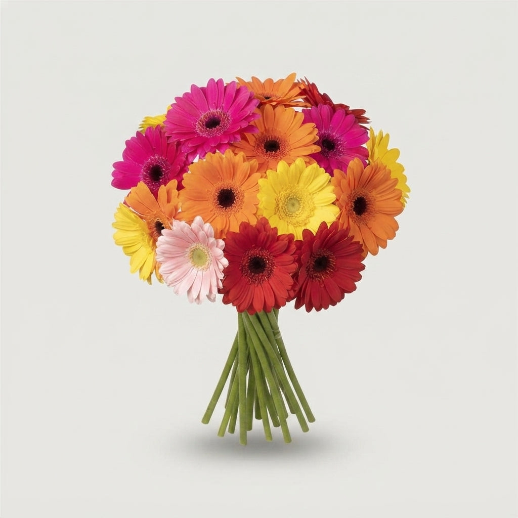 Gerbera - Gemengd diagonaal