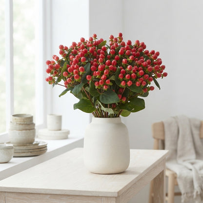 Red Hypericum ‘Alltango’ – 50cm Stems