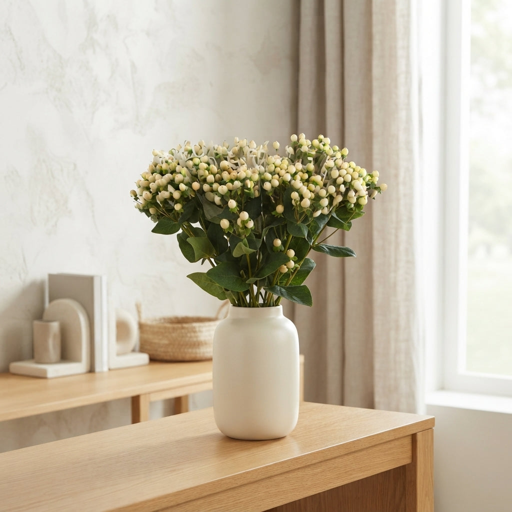 Hypericum Coco Gelato Cut Stems – Brown, 50cm