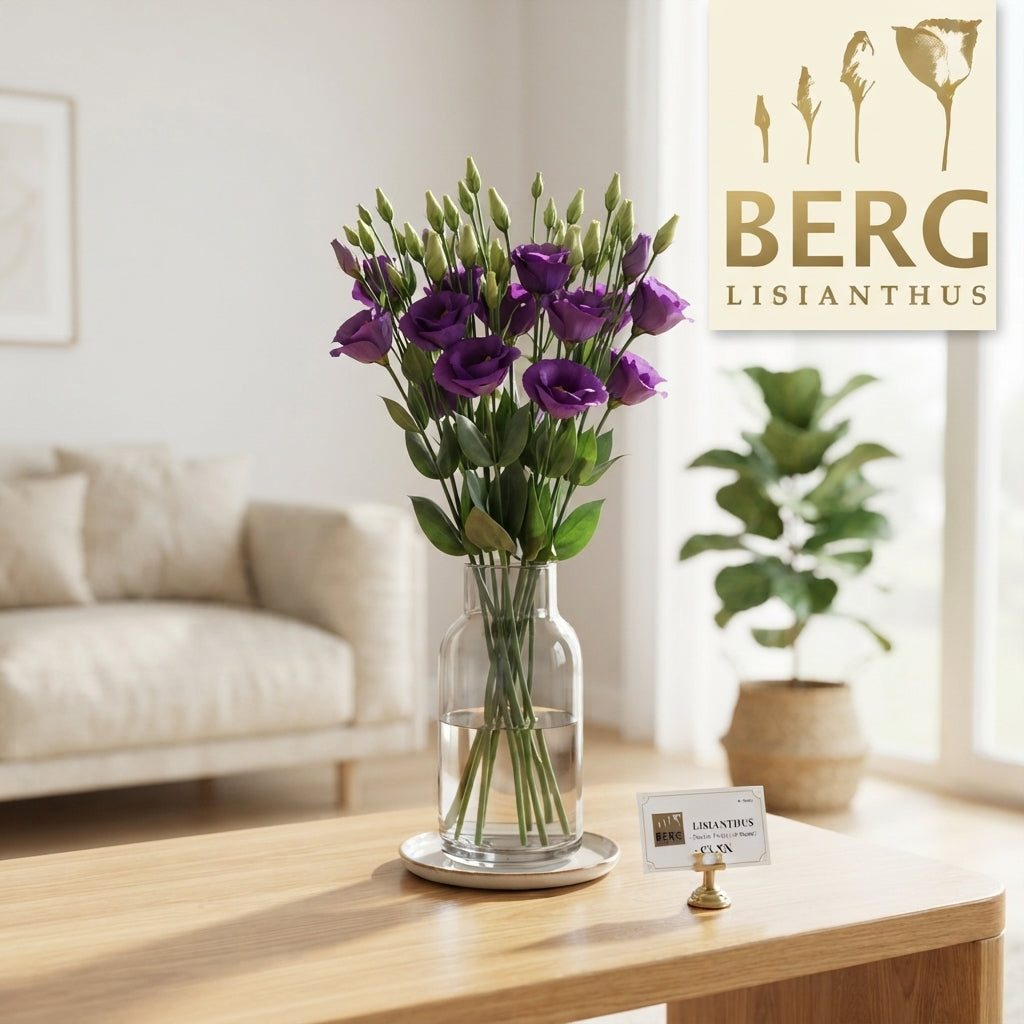 Purple Lisianthus ‘Piccolo Violet’ – 70cm Stems