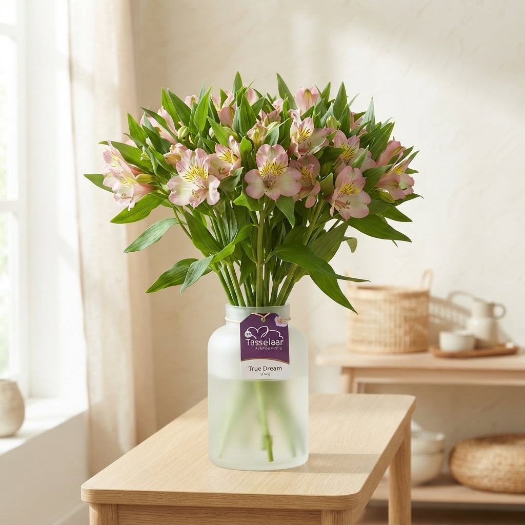 Pink Alstroemeria ‘True Dream’ – 75cm Stems