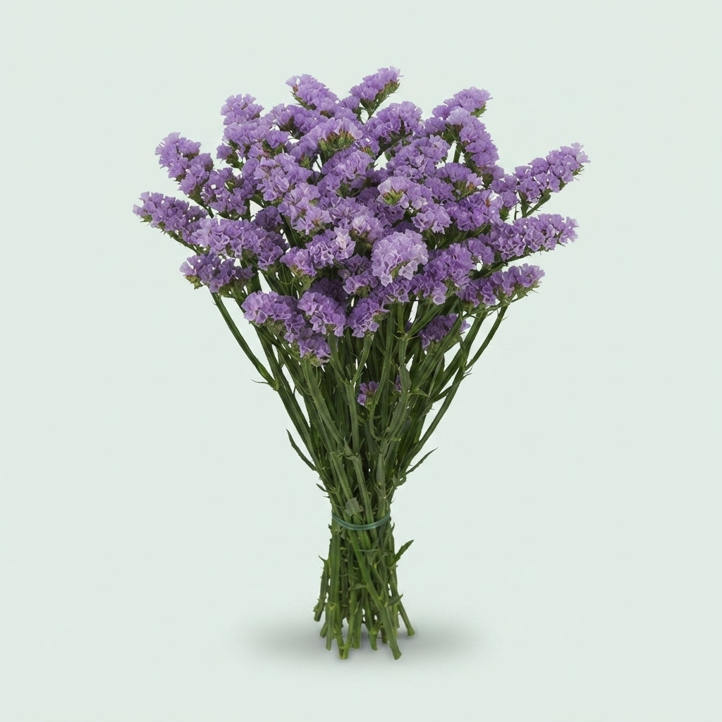 Purple Statice ‘Donau Birds’ Cut Flowers – 80cm Stems