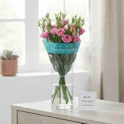 Pink Lisianthus ‘Rosita Champagne’ – 70cm Stems