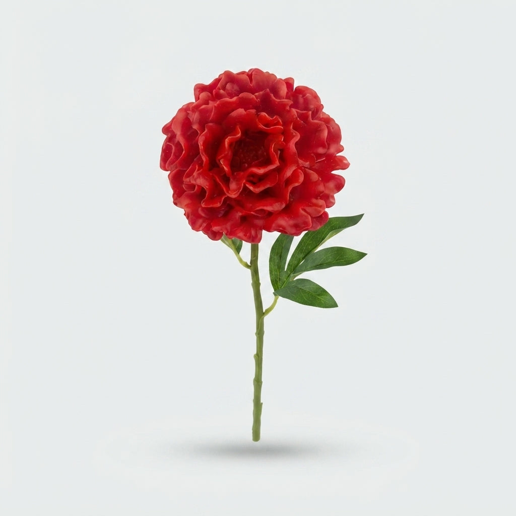 Silk Peony Flower