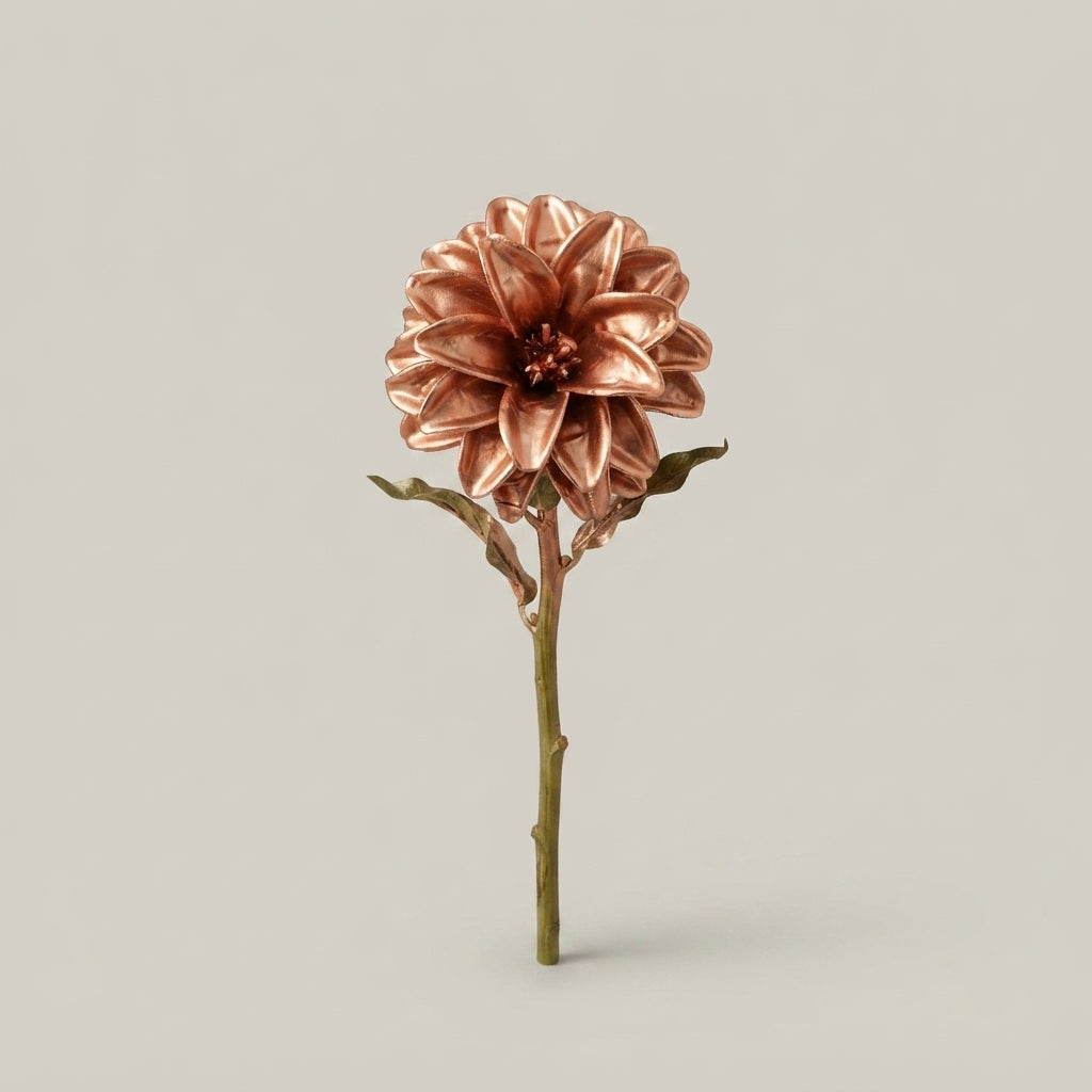 Silk Artichoke - Metallic Copper