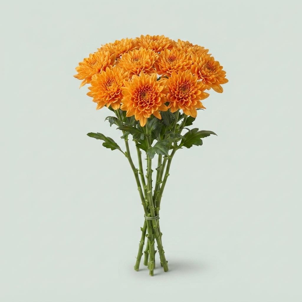 Disbud Chrysanthemum - Chrysanthemum - Dekkalimba Orange