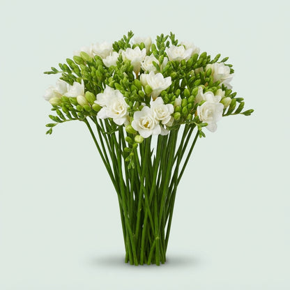 Freesia Double White
