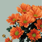 Chrysanthemum Spray Grand Orange (20 Stems)