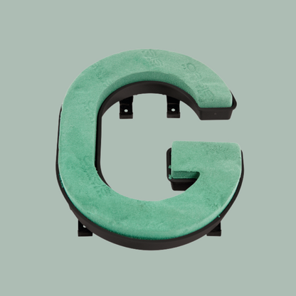 Quick Clip Plastic Back Foam Letters